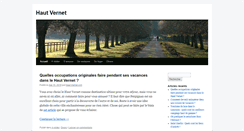 Desktop Screenshot of haut-vernet.com